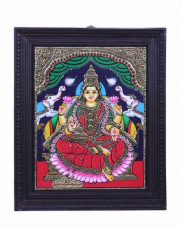 Tanjore Painting Gaja Lakshmi