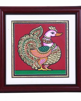 Tanjore Painting Swan