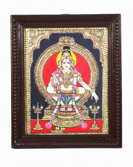 Tanjore Painting Iyyapan