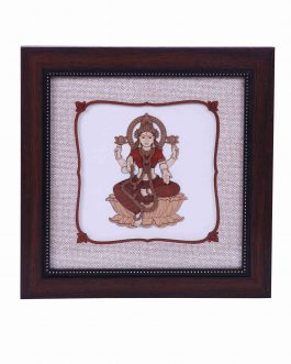 Wood Painting Lakshmi