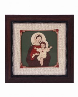 Wood Painting Mary