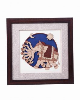 Wood Painting Airavat