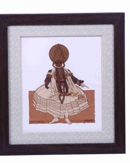 Wood Painting Kathakali