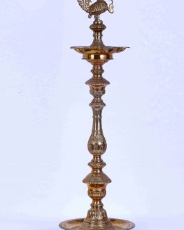 Brass 36 inch Ornamental Annam Lamp