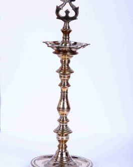 Brass 18 inch Plain Prabhai Lamp