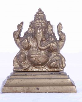Brass 3 inch Ganesh