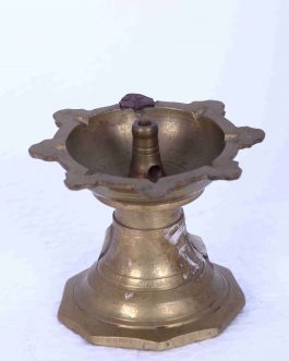 Brass 3 inch Nava Graha Lamp