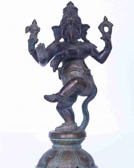 Bronze 10 inch Dancing Ganesh