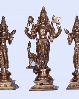 Bronze 12 inch Murugan Set
