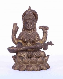 Brass Saraswathi