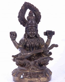 Brass Saraswathi