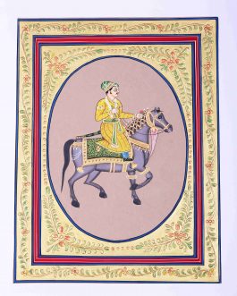 Silk Painting Motal Painting