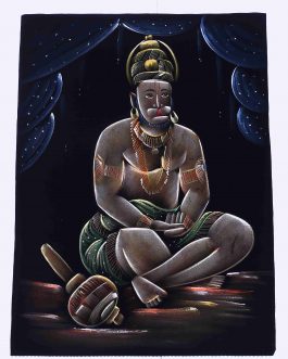 Velvet Painting Hanuman