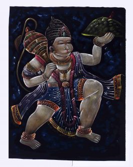 Velvet Painting Hanuman