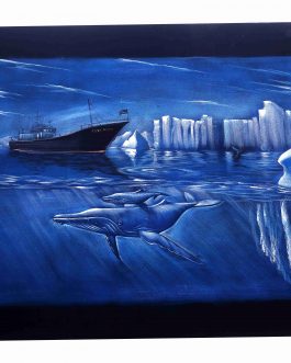 Velvet Painting Scenery