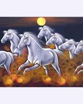Velvet Painting Horses
