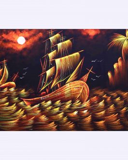 Velvet Painting Scenery