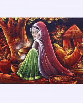 Velvet Painting Village