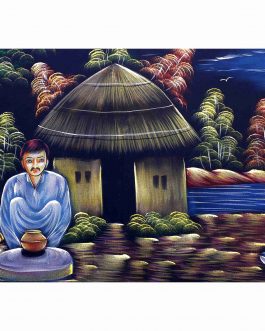 Velvet Painting Village