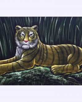 Velvet Painting Tiger