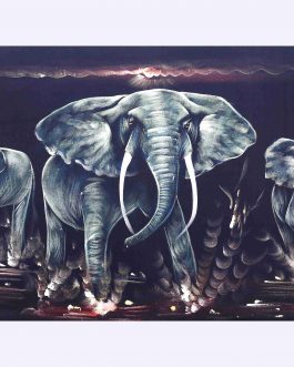 Velvet Painting Elephant