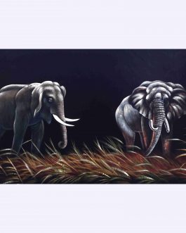 Velvet Painting Elephant