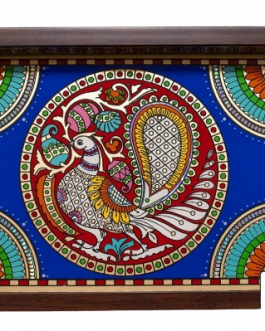 Glass Painting Annam Tray