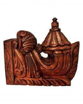Country Wood Wooden Bracket Set