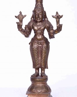 Bronze 6 inch Dhanvanthri
