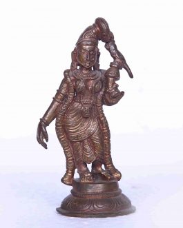 Bronze 3.5 inch Standing Andal