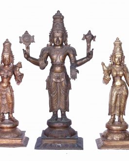 Bronze 24 inch Perumal Set