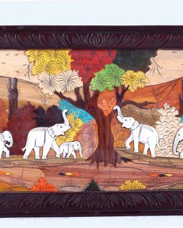 Rose Wood Elephant Natural Scenery