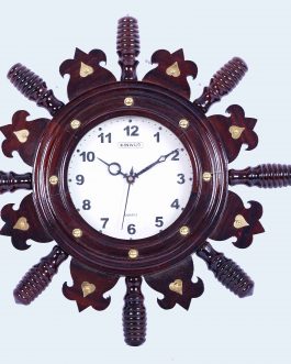 Rose Wood Clock