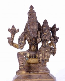 Brass Lakshmi Hayagreevar