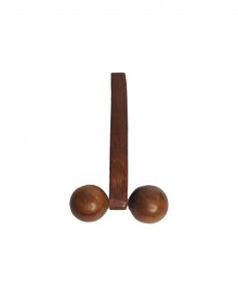 Saharanpur Wood 2 Ball Massager