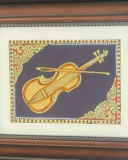 Tanjore Painting Guitar