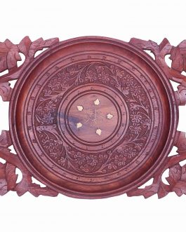 Wood Tray Carved