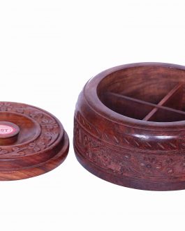 Saharanpur Wood Masala Box