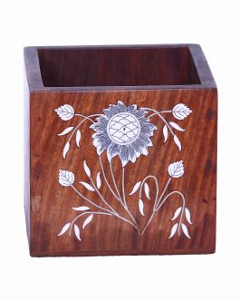 Saharanpur Wood Inlaid Brush and Comb