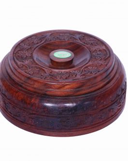 Saharanpur Wood Masala Box Carved