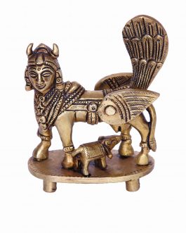 3 inch Brass Kamadhenu