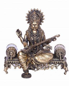 Brass Saraswathi