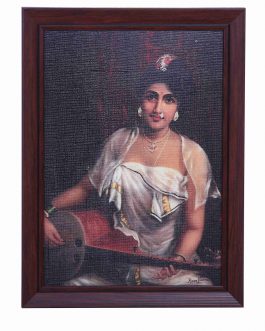 Ravivarma Painting (Sitting Lady)