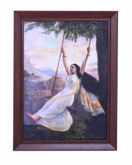 Ravivarma Painting (Lady)