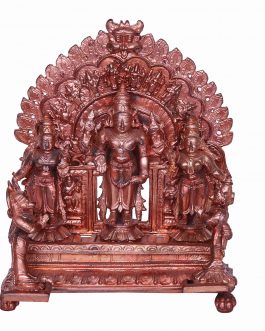 Bronze 7 inch Vishnu