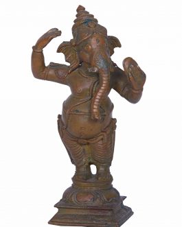 Bronze Mirror Ganesh