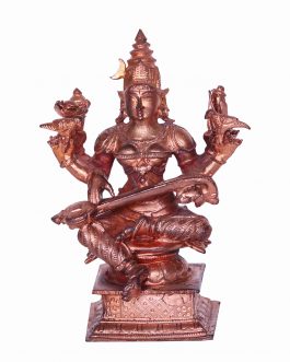 Bronze Sitting Saraswathi