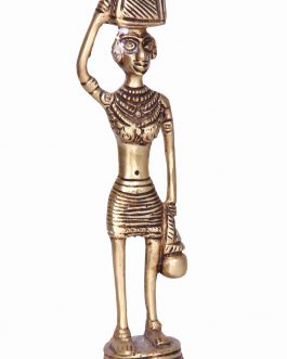 Brass Pot Lady