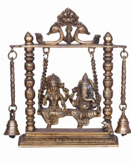 Brass Jula Ganesh & Lakshmi