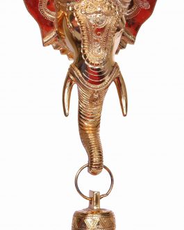 Brass Elephant Head Bell